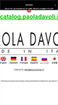 Mobile Screenshot of paoladavoli.it